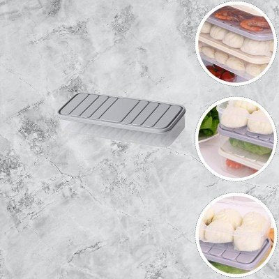 Boîte de rangement - FoodSaverBox™ - Rectangle Gris - Atelier Rangement